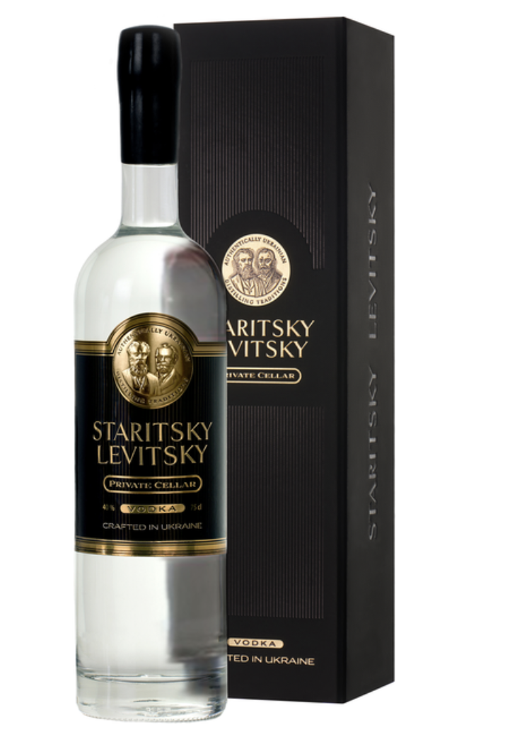 Горілка Staritsky & Levitsky Private Cellar 40% 0.7 л gift box